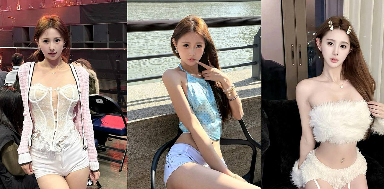 抖音小网红音乐节被金主包养陪游 第二弹 身着情趣制服栓狗链打桩后入 全程激情十足